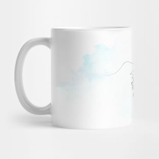 Windy - one line art Mug